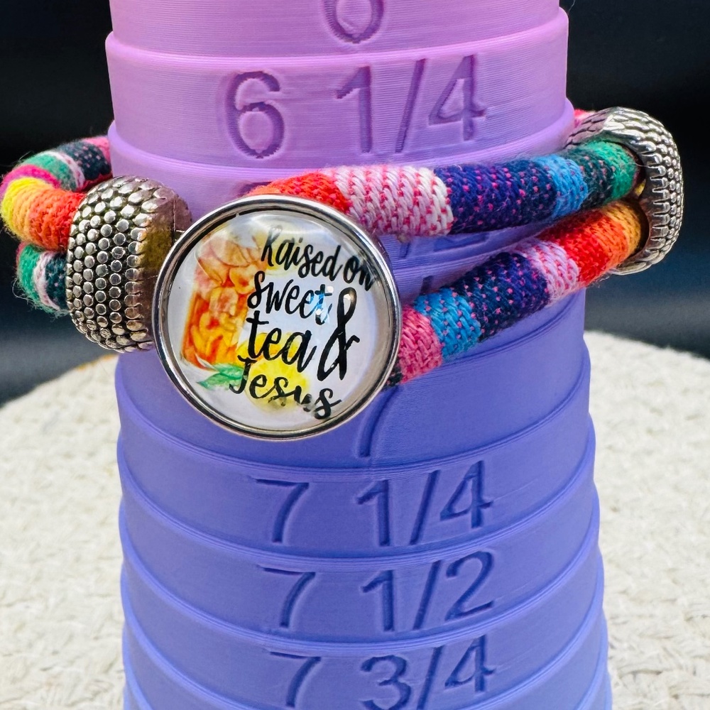 Button Pendant Bracelet Bundle Set - image 4